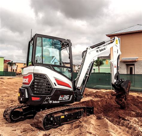 what is the reach of an e-26 mini-excavator|bobcat e26 new price.